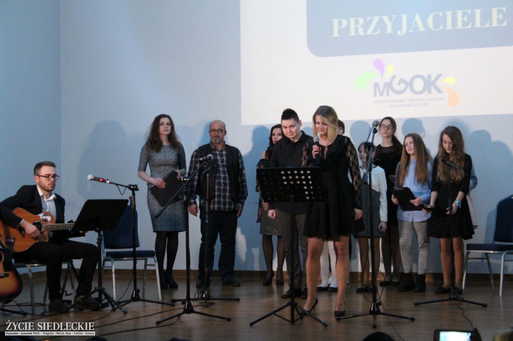 Patryk na scenie podziękował za wsparcie