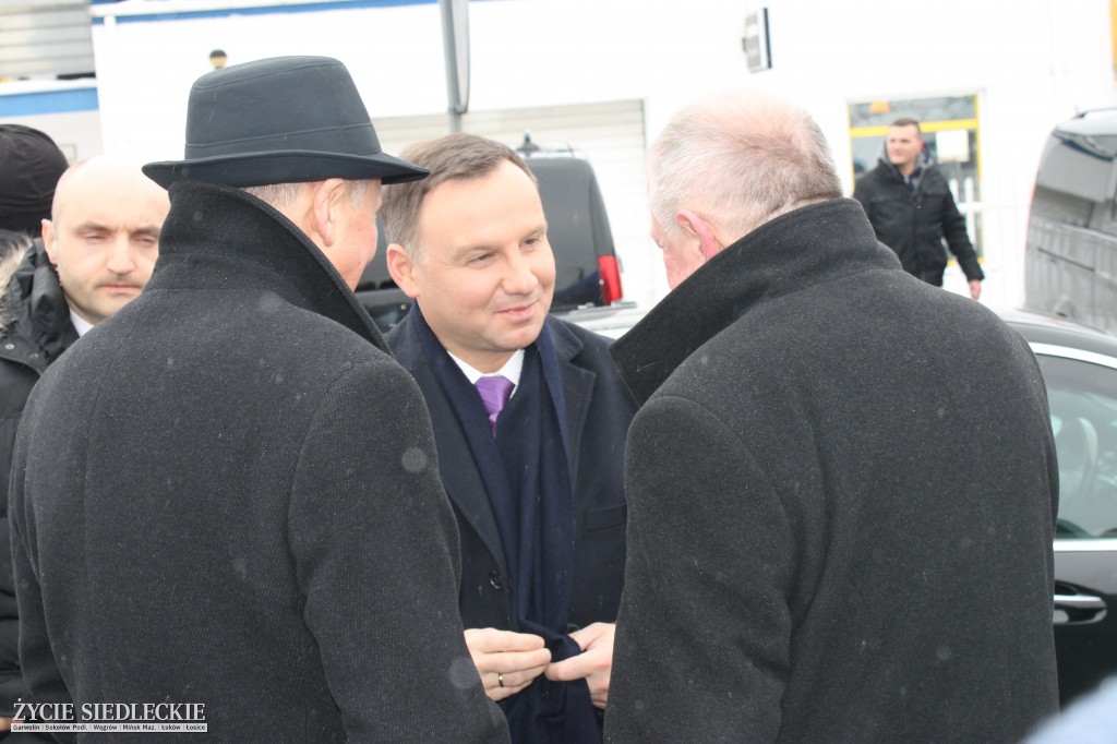 Prezydent Andrzej Duda w Siedlcach