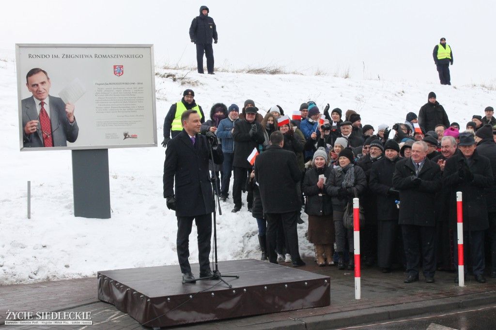 Prezydent Andrzej Duda w Siedlcach