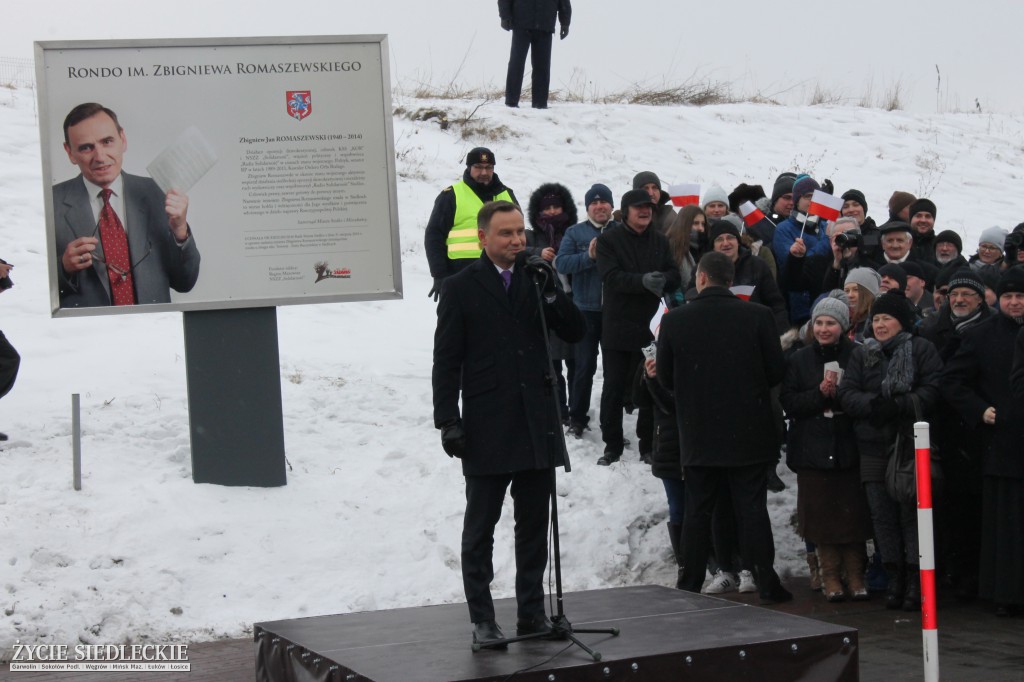 Prezydent Andrzej Duda w Siedlcach