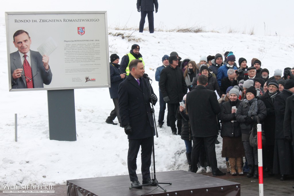 Prezydent Andrzej Duda w Siedlcach