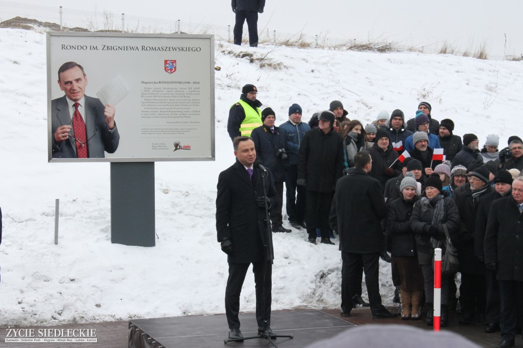 Prezydent Andrzej Duda w Siedlcach