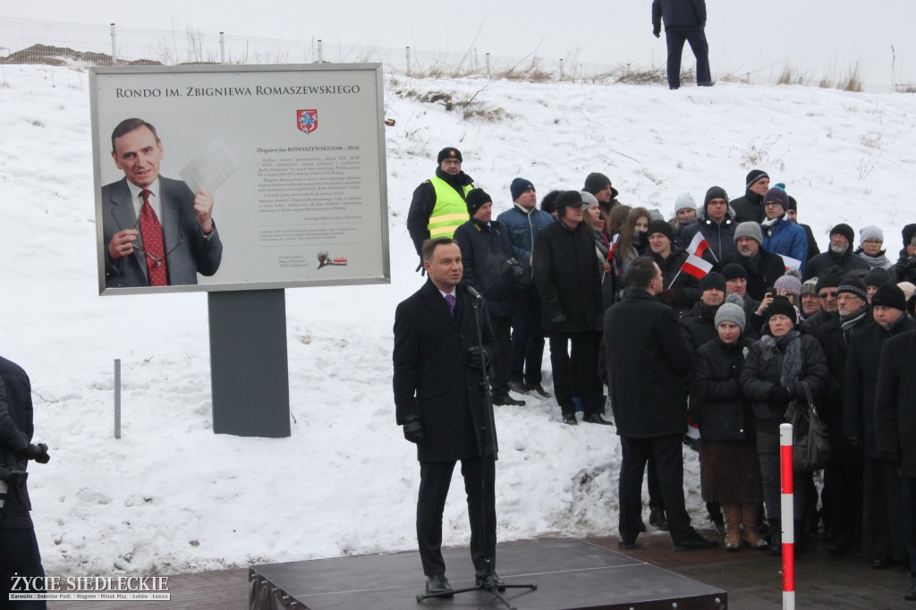 Prezydent Andrzej Duda w Siedlcach