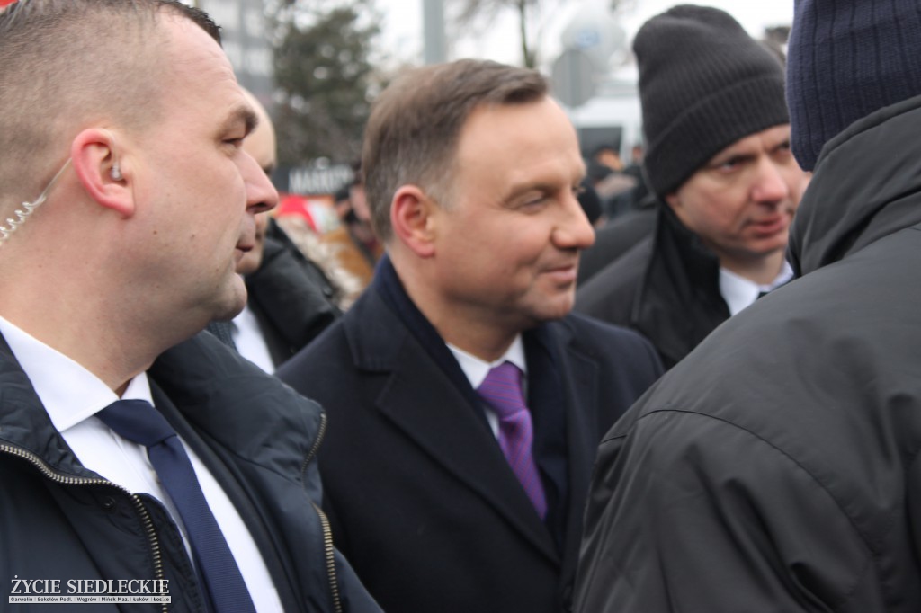 Prezydent Andrzej Duda w Siedlcach