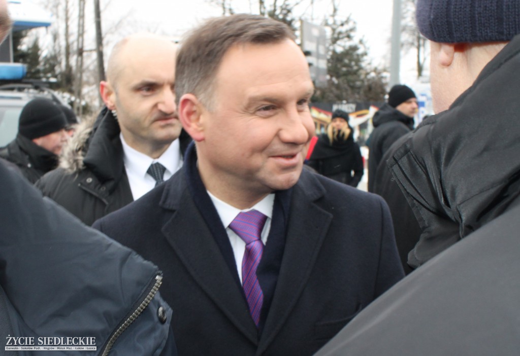 Prezydent Andrzej Duda w Siedlcach