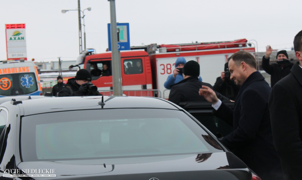 Prezydent Andrzej Duda w Siedlcach