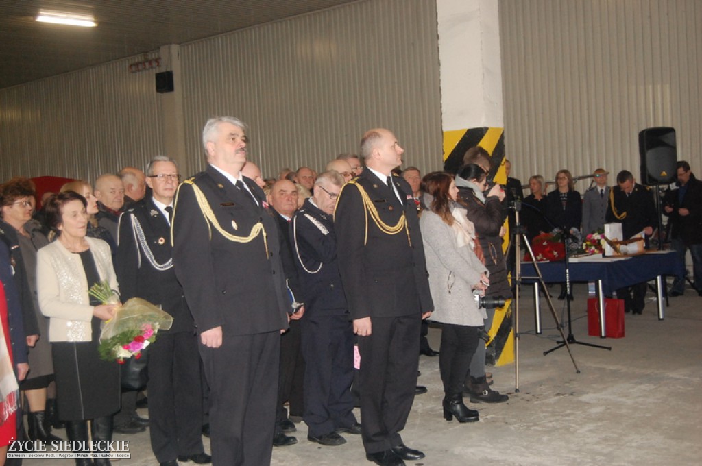Pożegnanie komendanta garwolińskiej straży