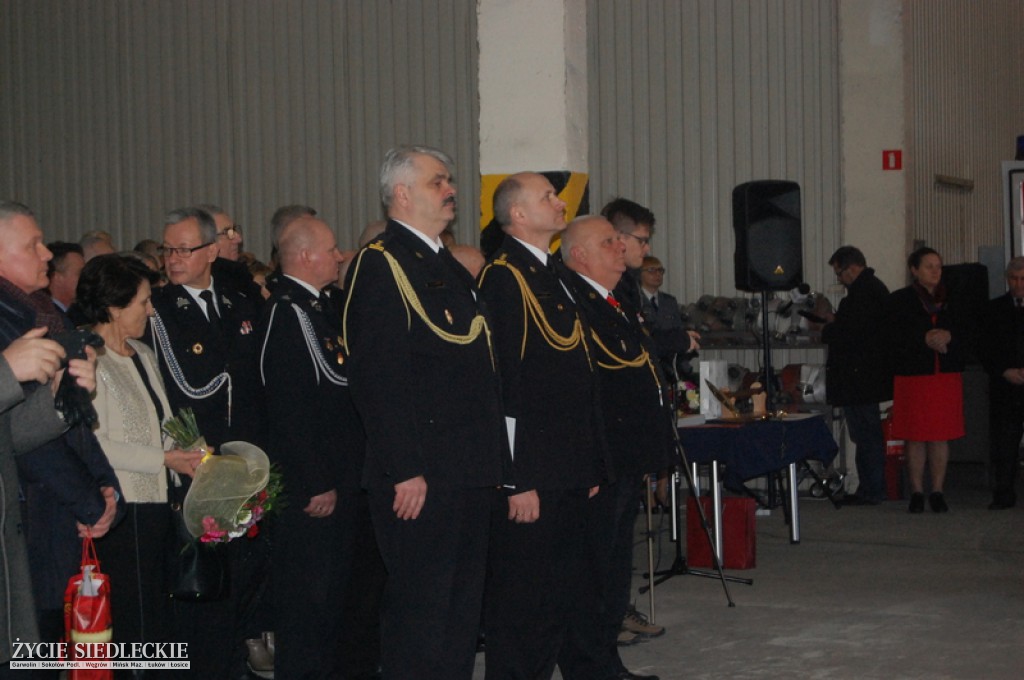 Pożegnanie komendanta garwolińskiej straży