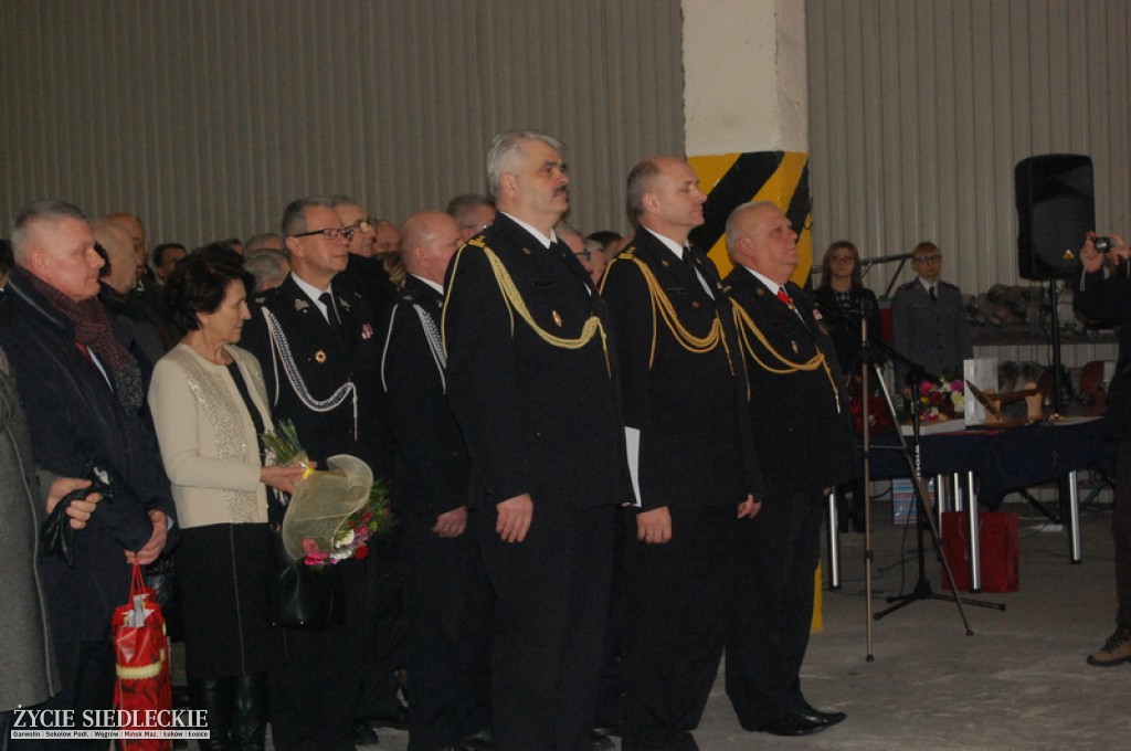 Pożegnanie komendanta garwolińskiej straży