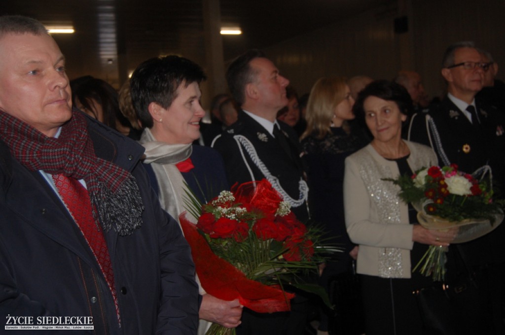 Pożegnanie komendanta garwolińskiej straży
