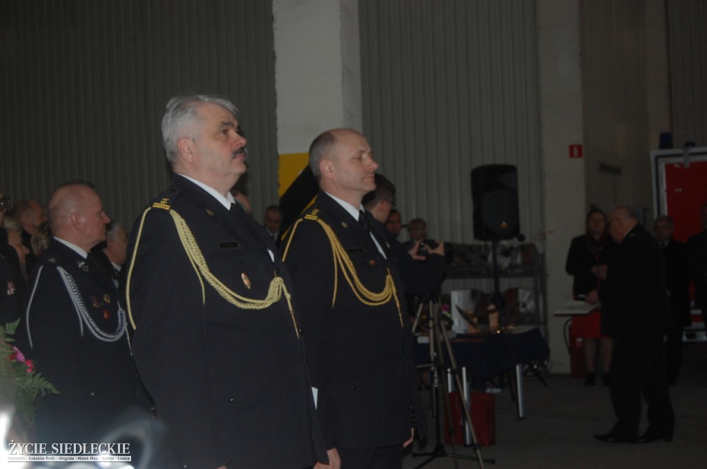 Pożegnanie komendanta garwolińskiej straży