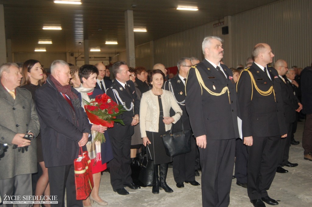Pożegnanie komendanta garwolińskiej straży