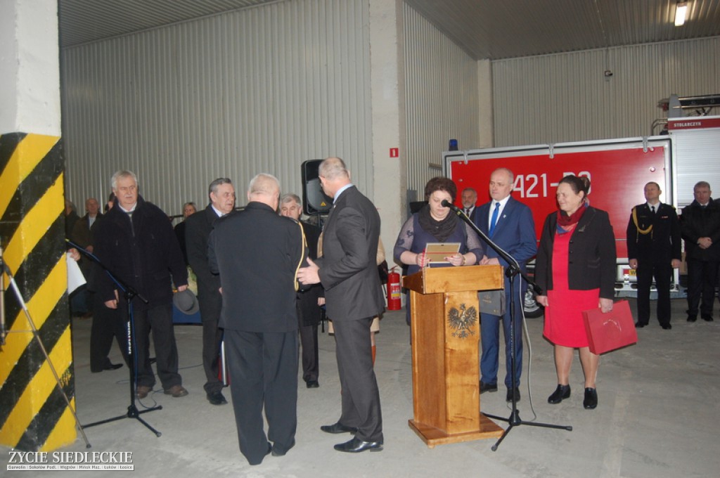 Pożegnanie komendanta garwolińskiej straży