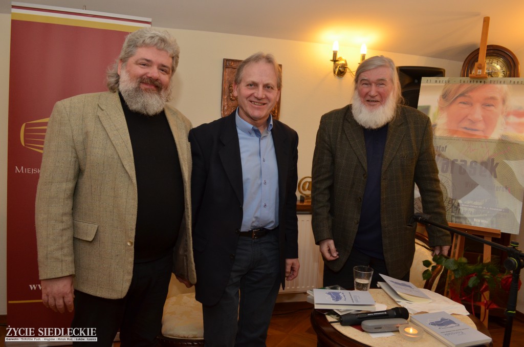 Krzysztof Karasek w siedlckiej MBP