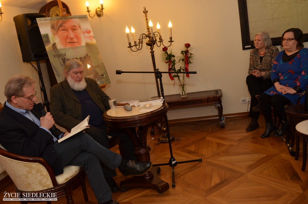 Krzysztof Karasek w siedlckiej MBP