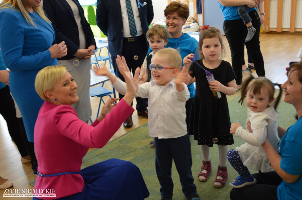 Pierwsza Dama odwiedziła Węgrów