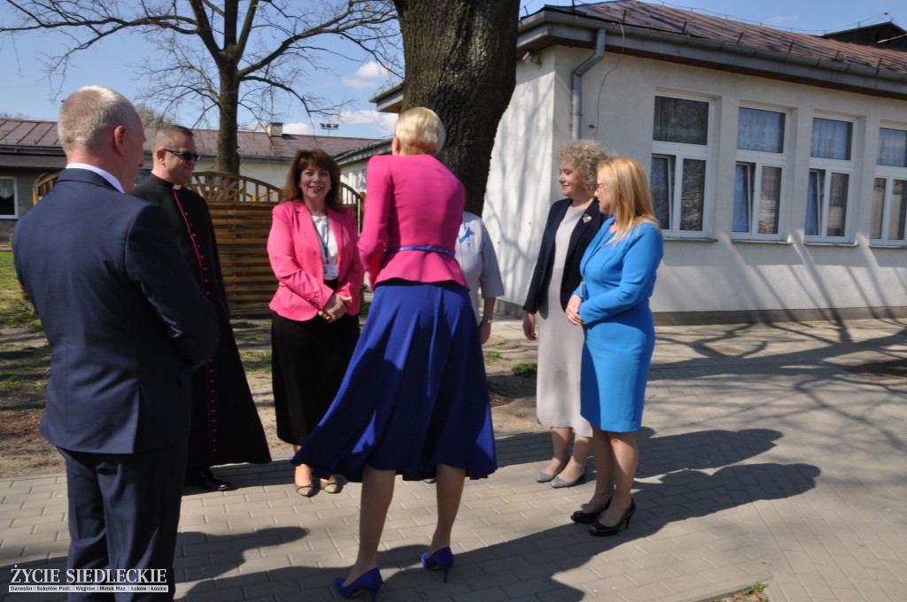 Pierwsza Dama odwiedziła Węgrów