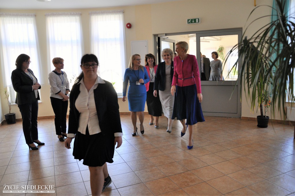 Pierwsza Dama odwiedziła Węgrów