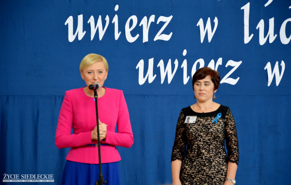 Pierwsza Dama odwiedziła Węgrów