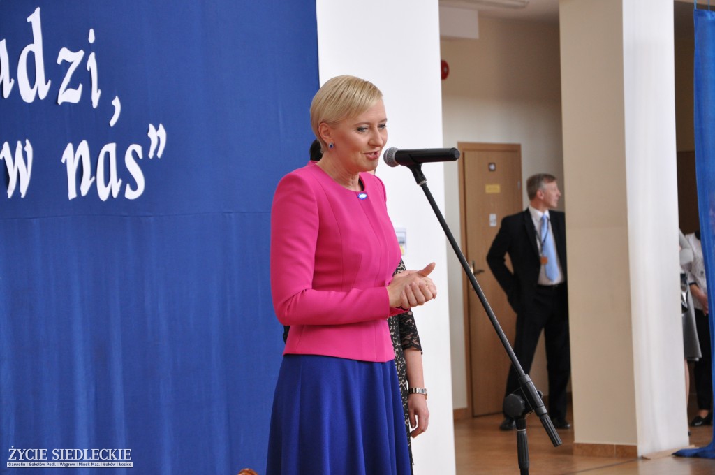 Pierwsza Dama odwiedziła Węgrów