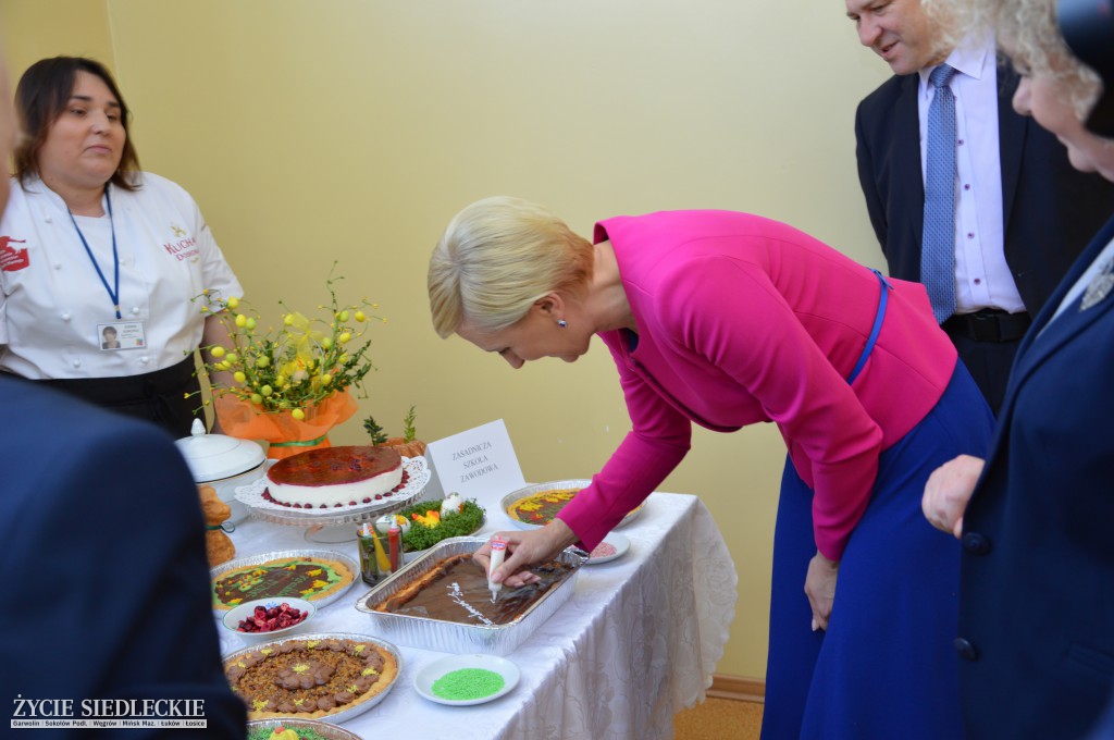 Pierwsza Dama odwiedziła Węgrów