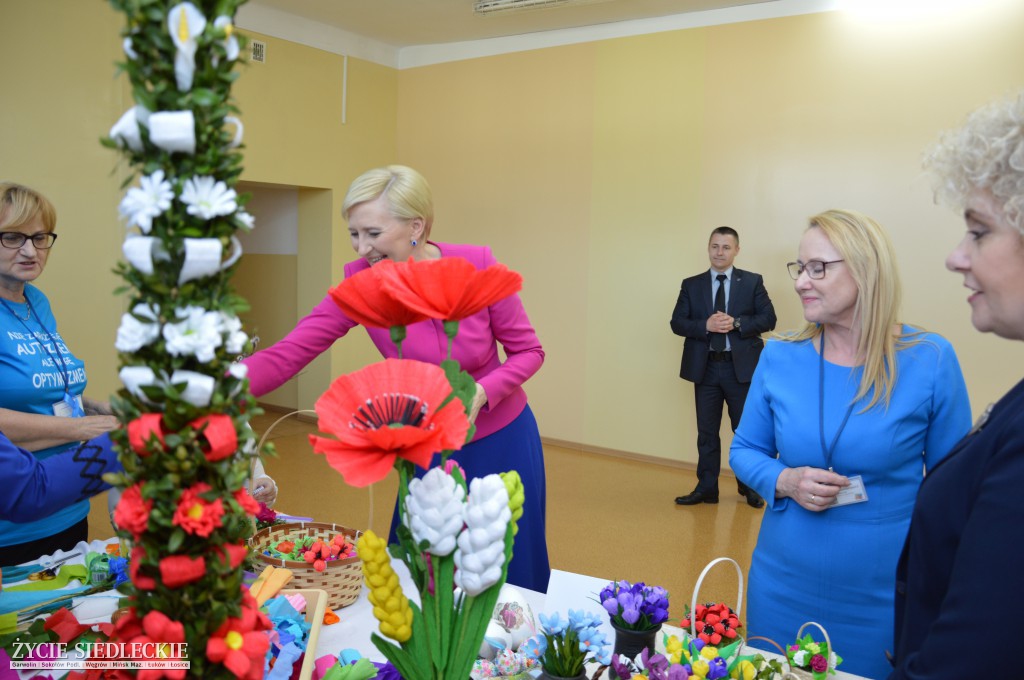 Pierwsza Dama odwiedziła Węgrów