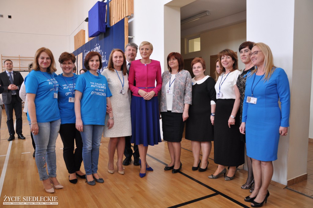 Pierwsza Dama odwiedziła Węgrów