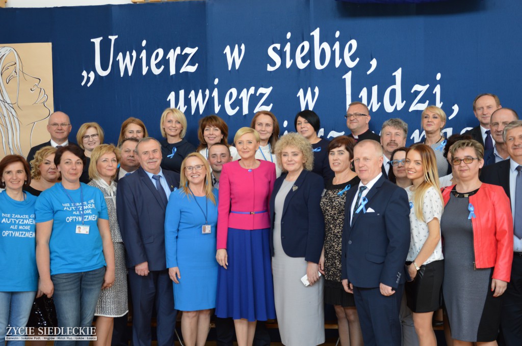 Pierwsza Dama odwiedziła Węgrów