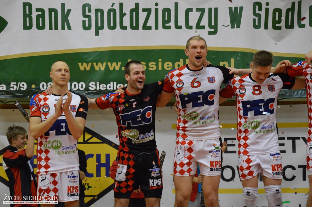 Siatkarze KPS Siedlce wywalczyli brąz