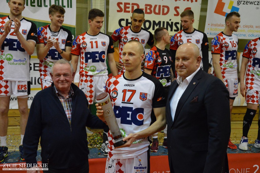 Siatkarze KPS Siedlce wywalczyli brąz