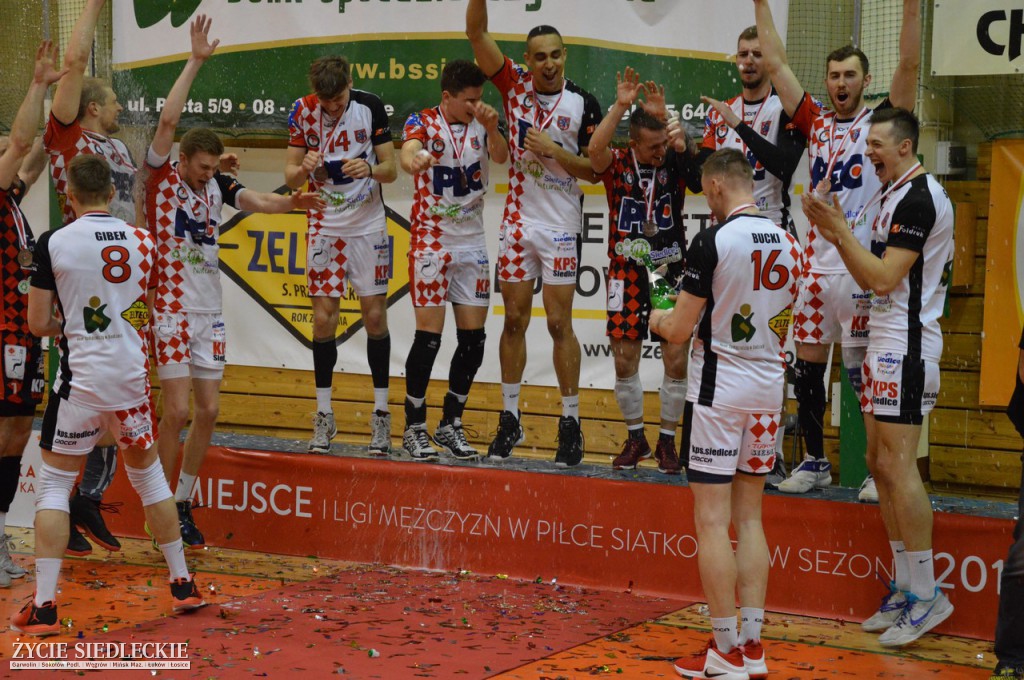 Siatkarze KPS Siedlce wywalczyli brąz