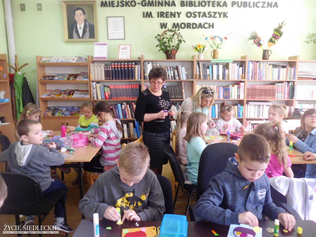 Wielkanocnie w mordzkiej bibliotece