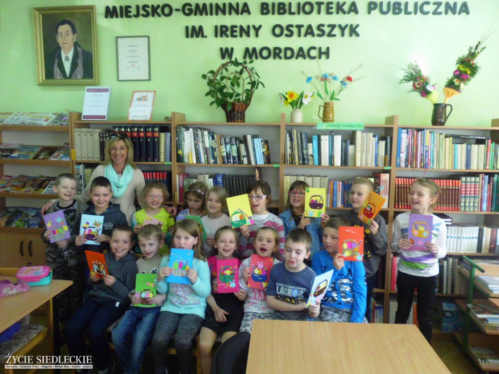 Wielkanocnie w mordzkiej bibliotece