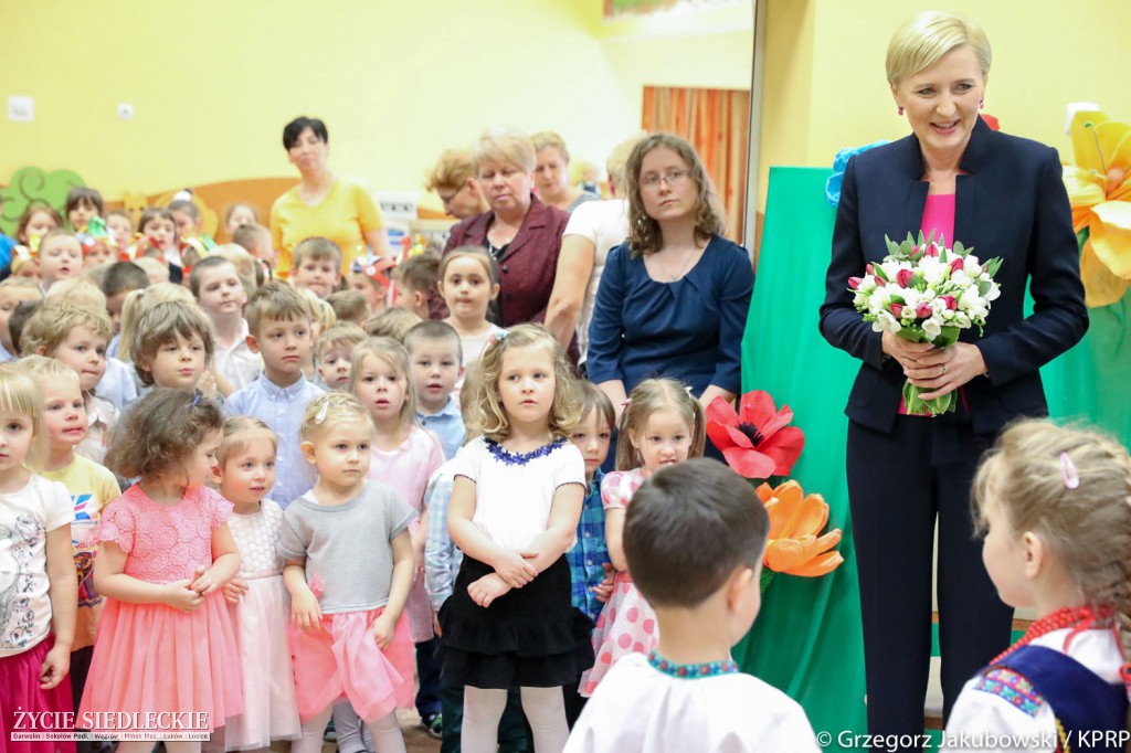Pani Prezydentowa gościła w Sokołowie Podlaskim
