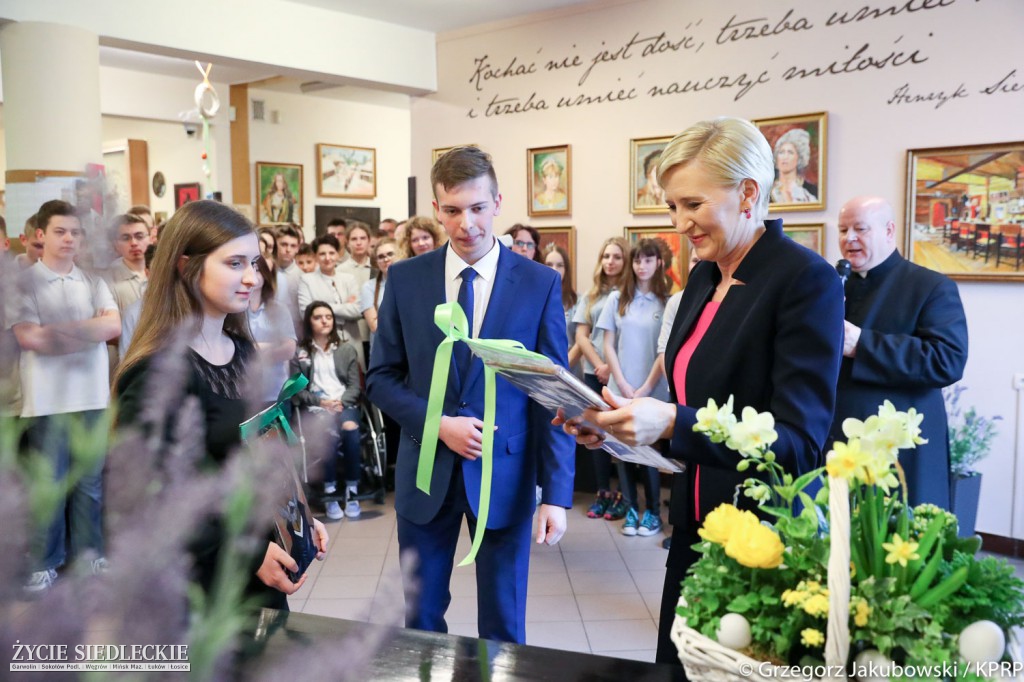 Pani Prezydentowa gościła w Sokołowie Podlaskim