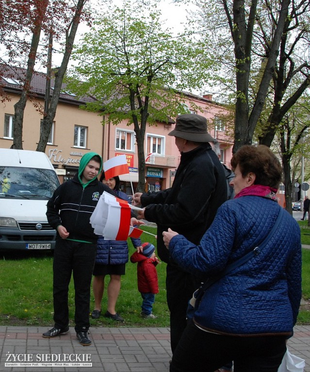 Biało-czerwone barwy królowały w Garwolinie