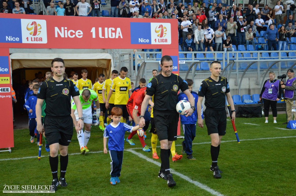 Pogoń Siedlce przegrała z GKS Katowice