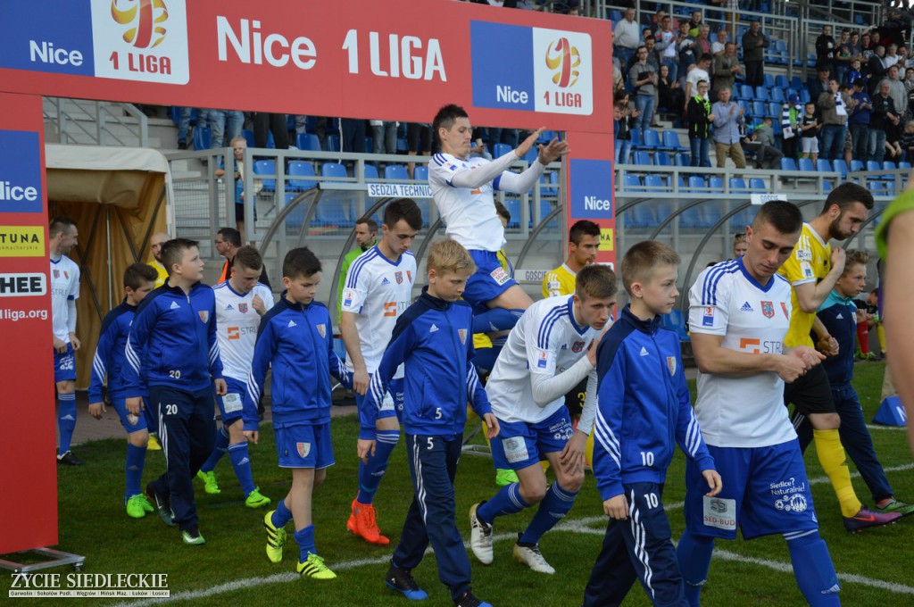 Pogoń Siedlce przegrała z GKS Katowice