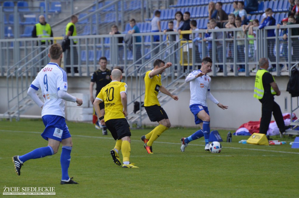 Pogoń Siedlce przegrała z GKS Katowice