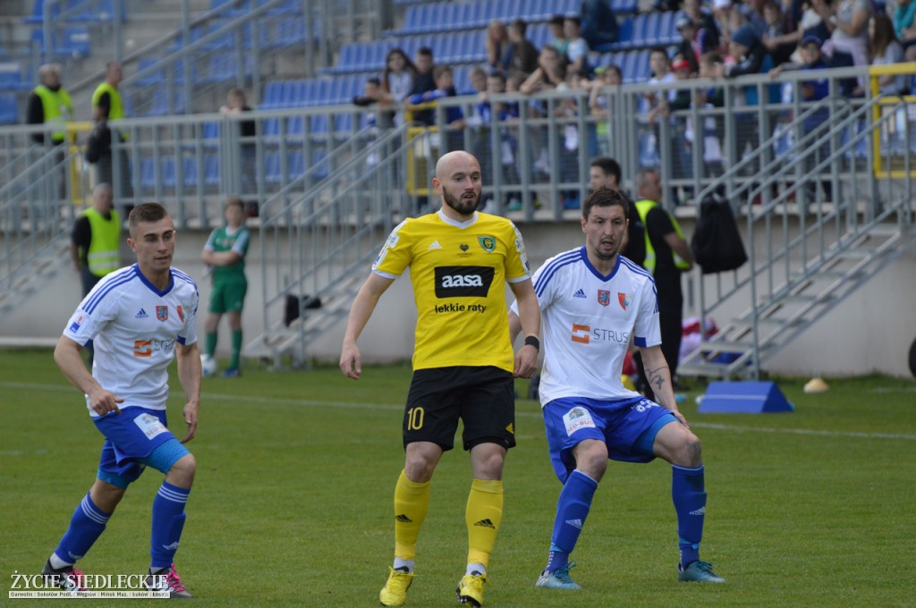 Pogoń Siedlce przegrała z GKS Katowice