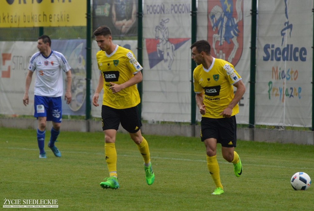 Pogoń Siedlce przegrała z GKS Katowice