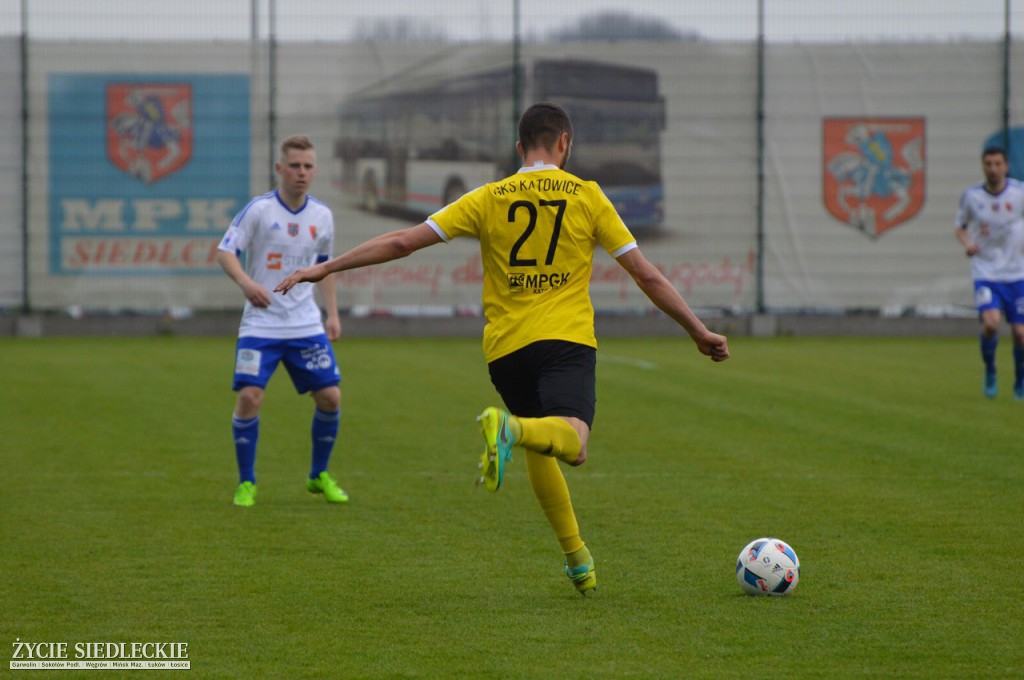 Pogoń Siedlce przegrała z GKS Katowice