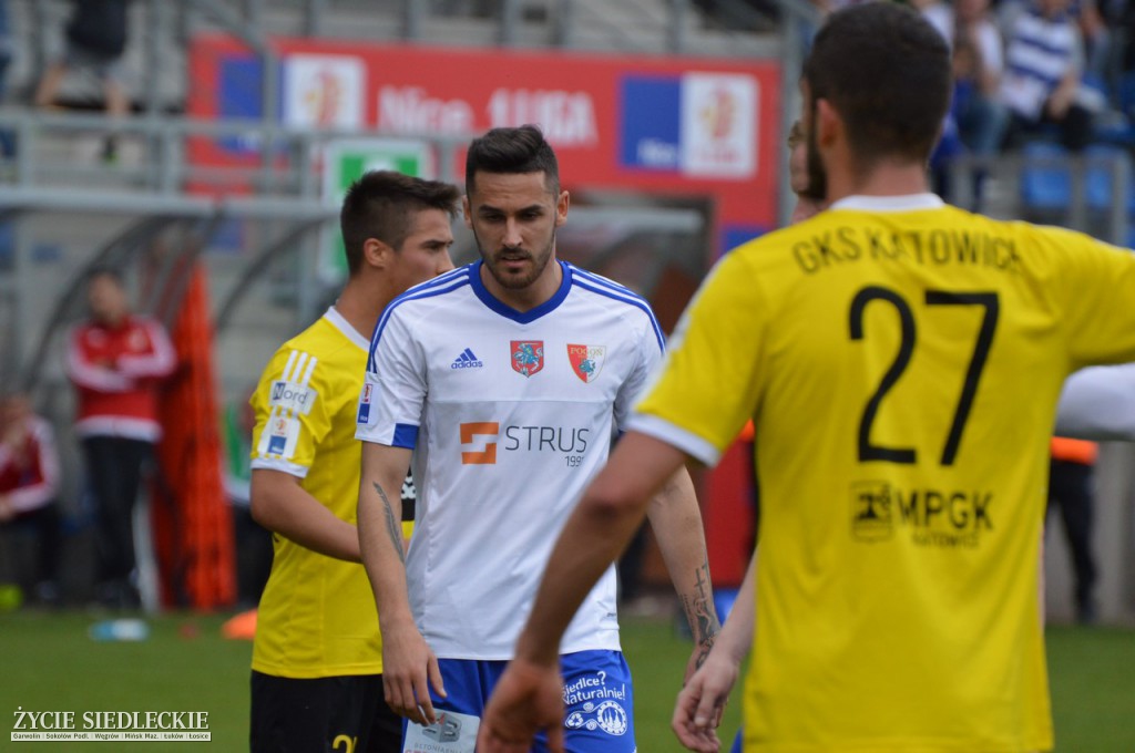 Pogoń Siedlce przegrała z GKS Katowice