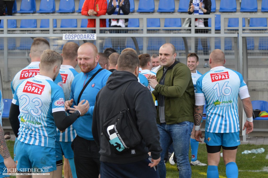 Siedleccy rugbiści wrócili na fotel lidera