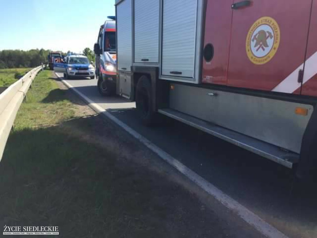 Ceranów. Kierująca skodą uderzyła w wóz.