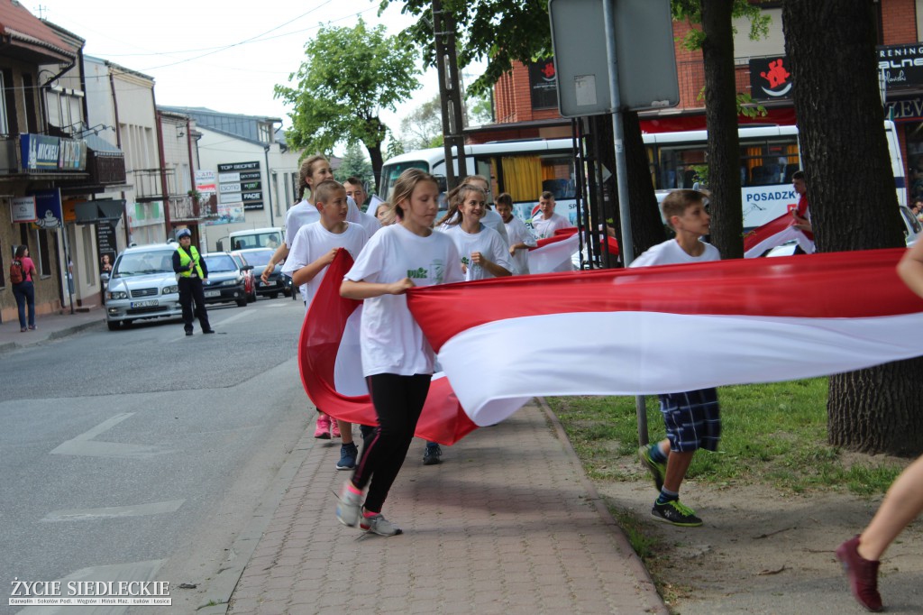 Sztafeta Niepodległości Śladami Księdza Brzóski