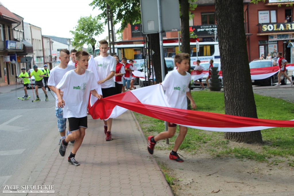 Sztafeta Niepodległości Śladami Księdza Brzóski