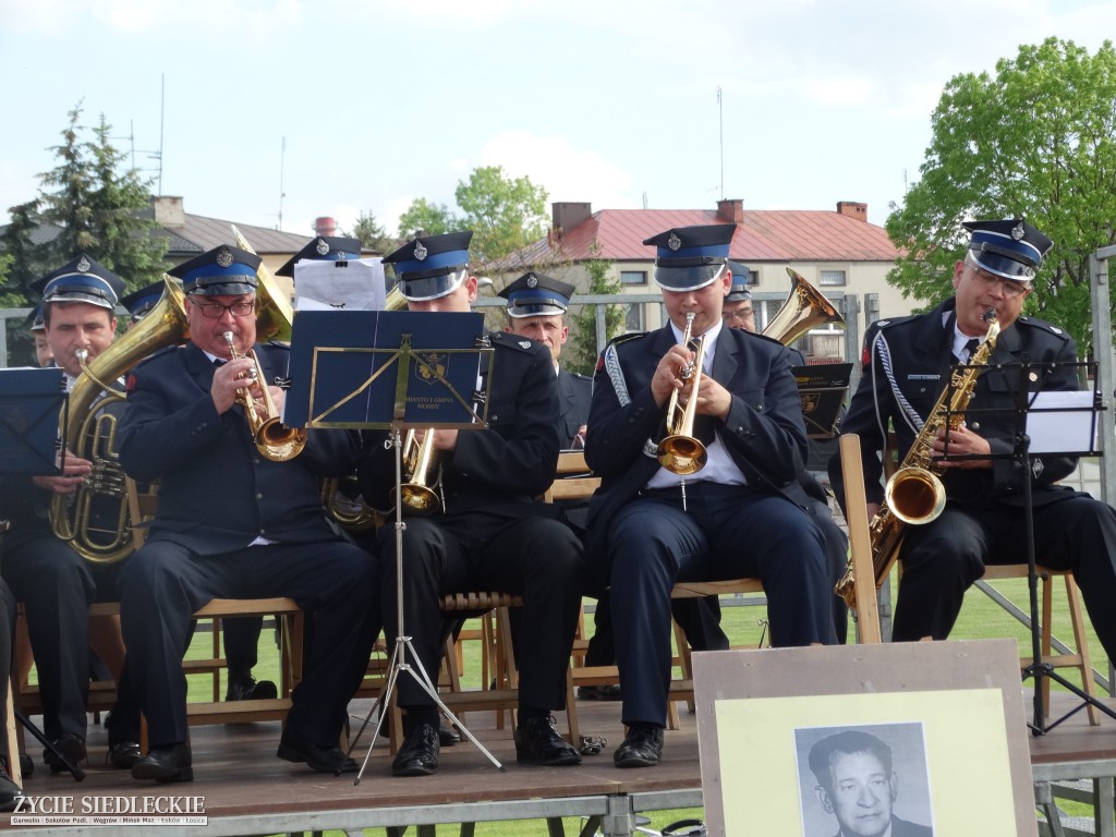 Orkiestra Dęta OSP Mordy zagrała w Łukowie