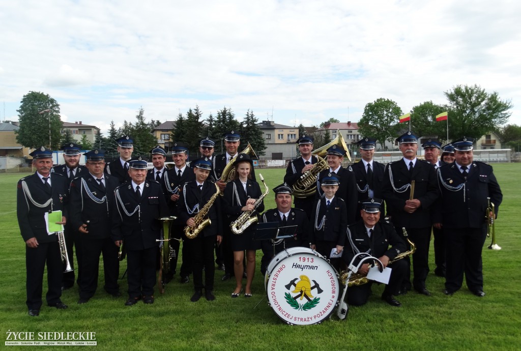 Orkiestra Dęta OSP Mordy zagrała w Łukowie