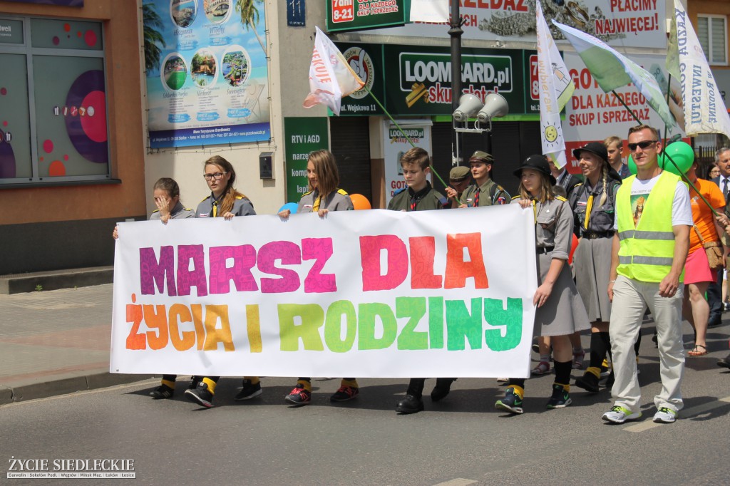 Siedlce: Marsz dla Życia i Rodziny